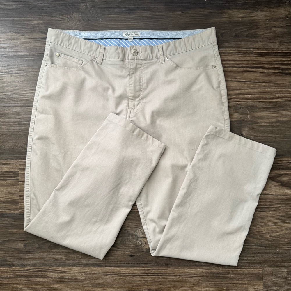 Peter Millar Light Khaki Chinos